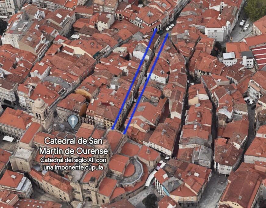 Lepanto3 - Apartamento Amplio Y Luminoso Para Disfrutar De Ourense Luaran gambar